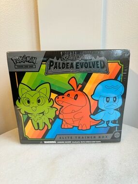 Pokémon Paldea Evolved Elite Trainer Box ETB Sealed New